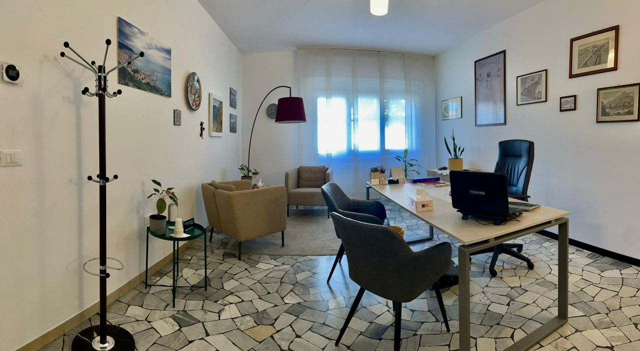 Lo studio di via Barroccio dal Borgo 8 a Padova